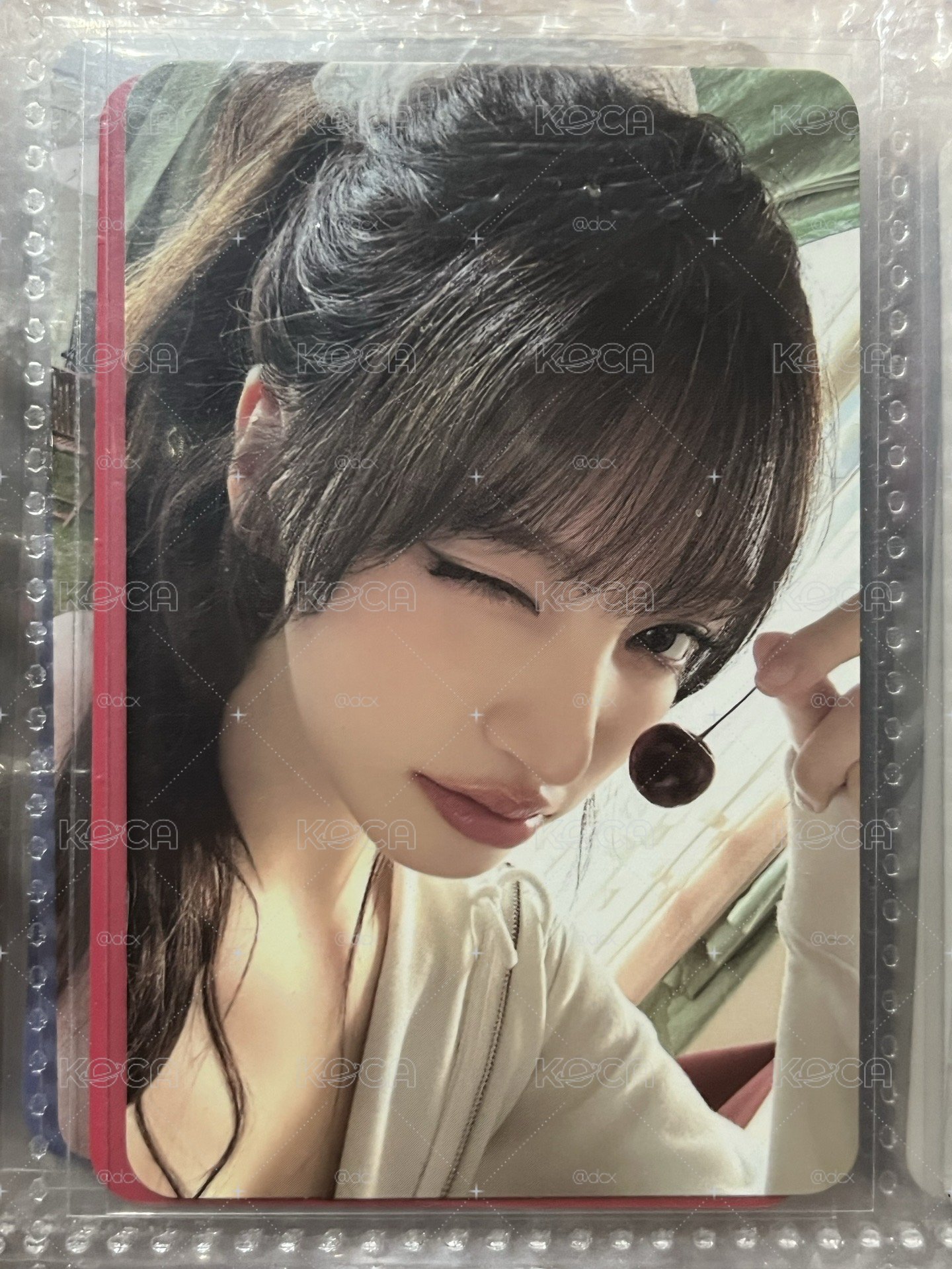 IVE 金志垣 Liz SHOW WHAT I AM 二巡隨機卡 高馬尾wink櫻桃栗