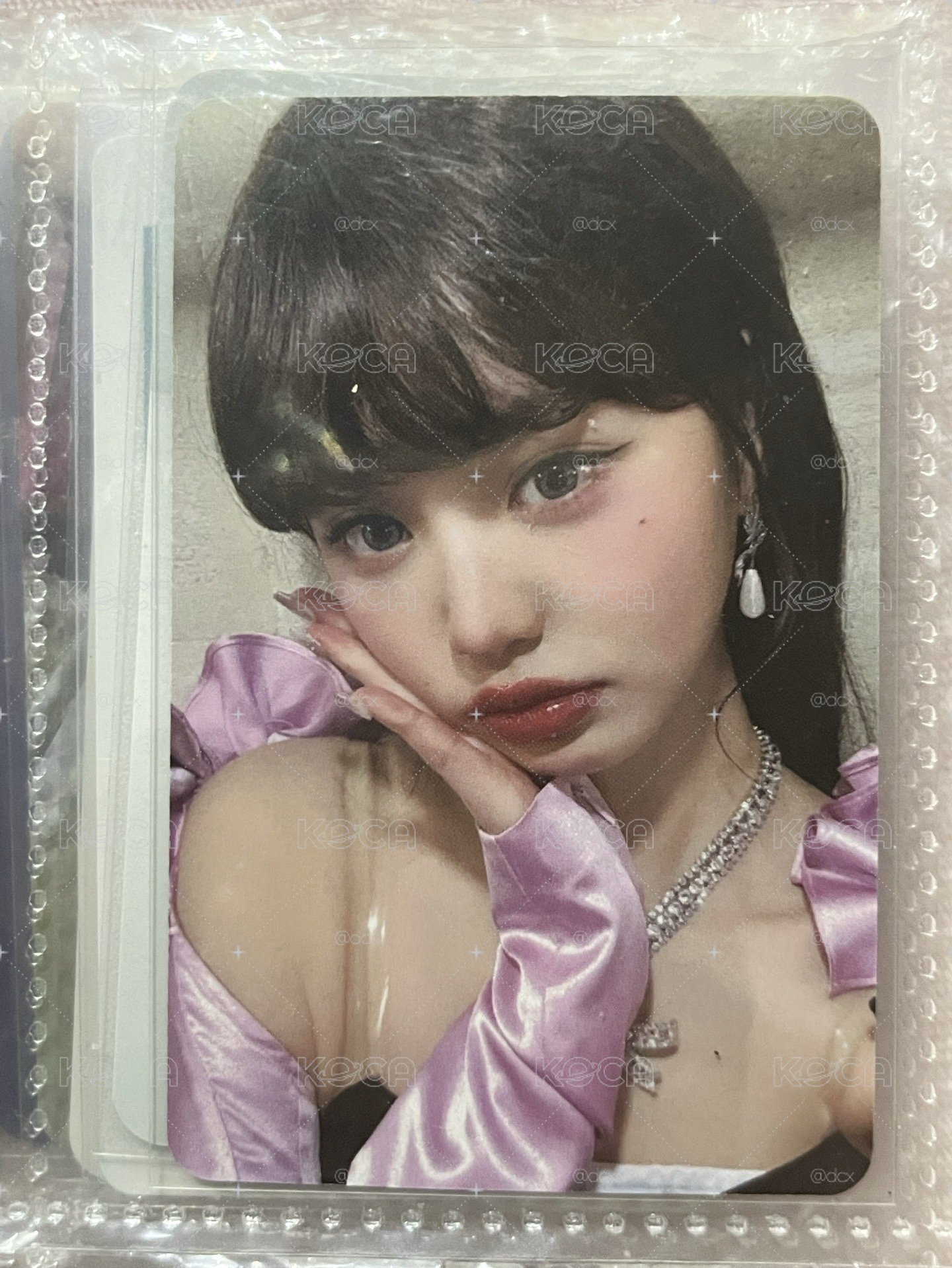 IVE 張員瑛 Wonyoung IVE SECRET am 1.0 瑪麗貓托臉員