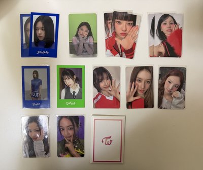 Twice官方小卡