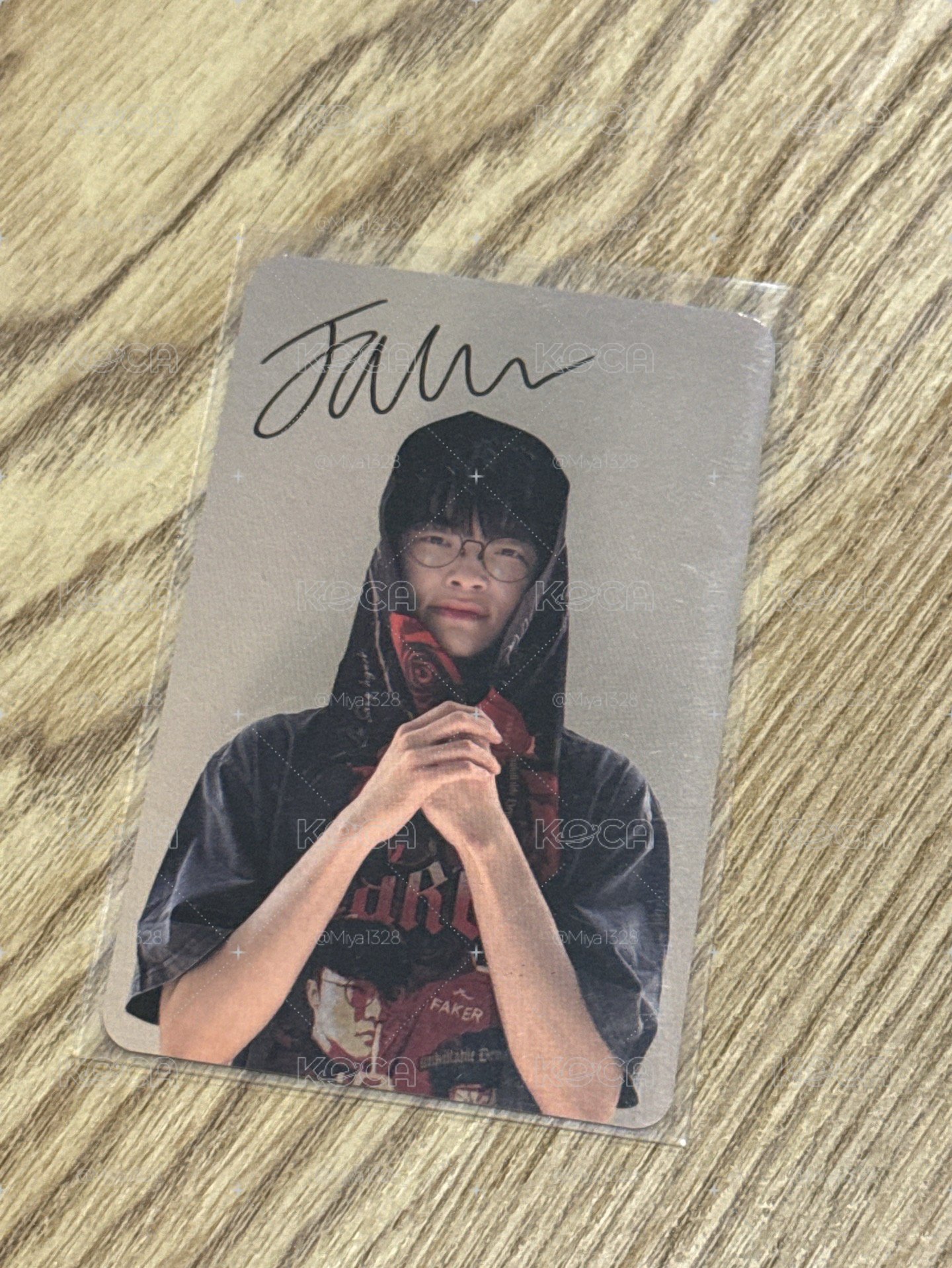 🍊T1 主場 14-15滿額卡 Faker