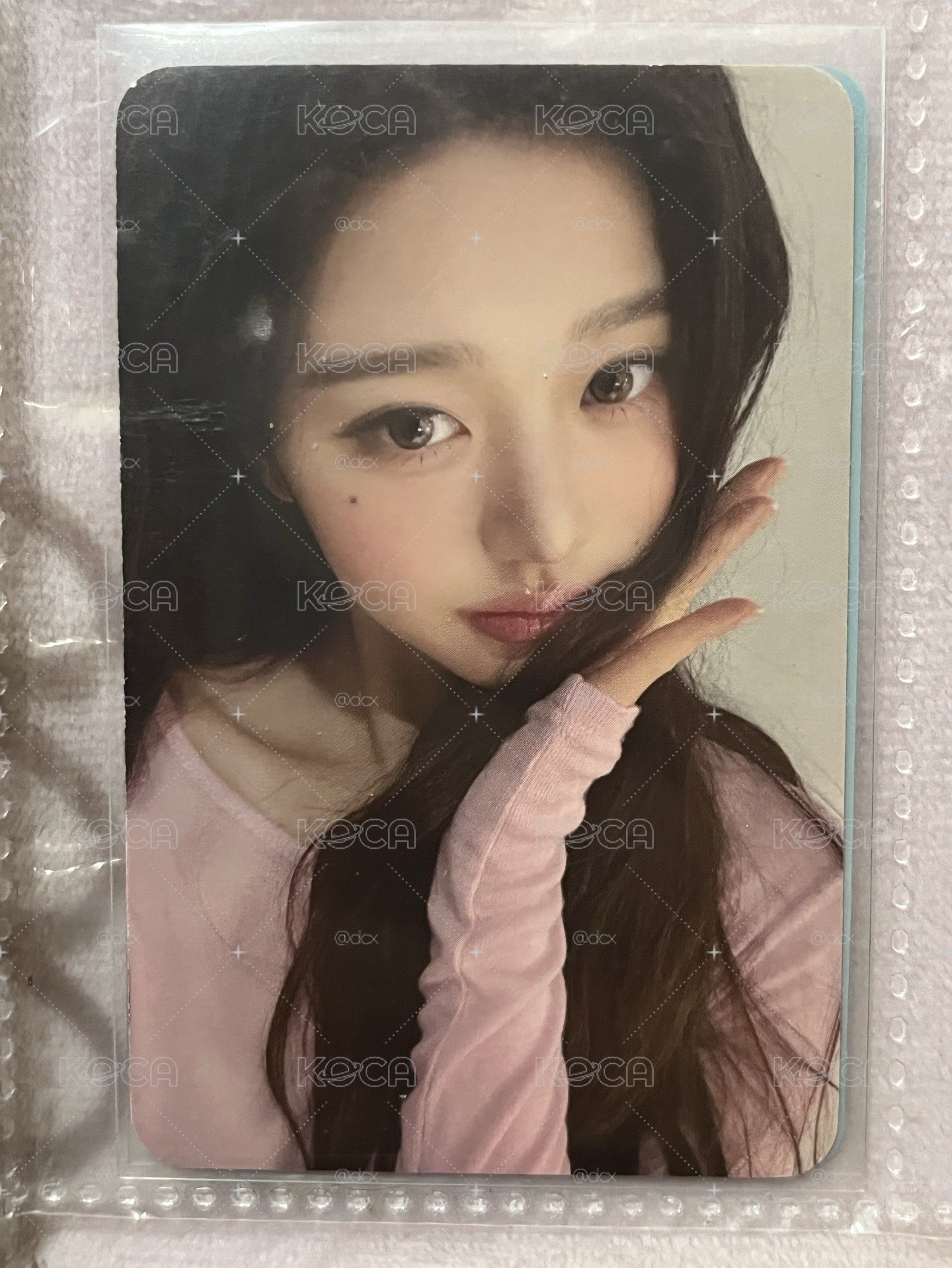 IVE 張員瑛 Wonyoung AMUSE 代言卡 9.0 中文卡背粉衣員