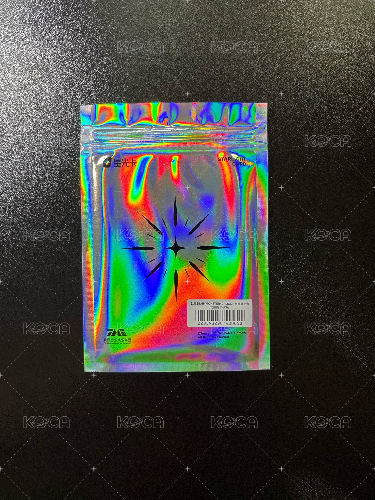 춤 (CHOOM) QQ音樂 一星 星光卡 記憶捕捉卡（原包裝出貨）