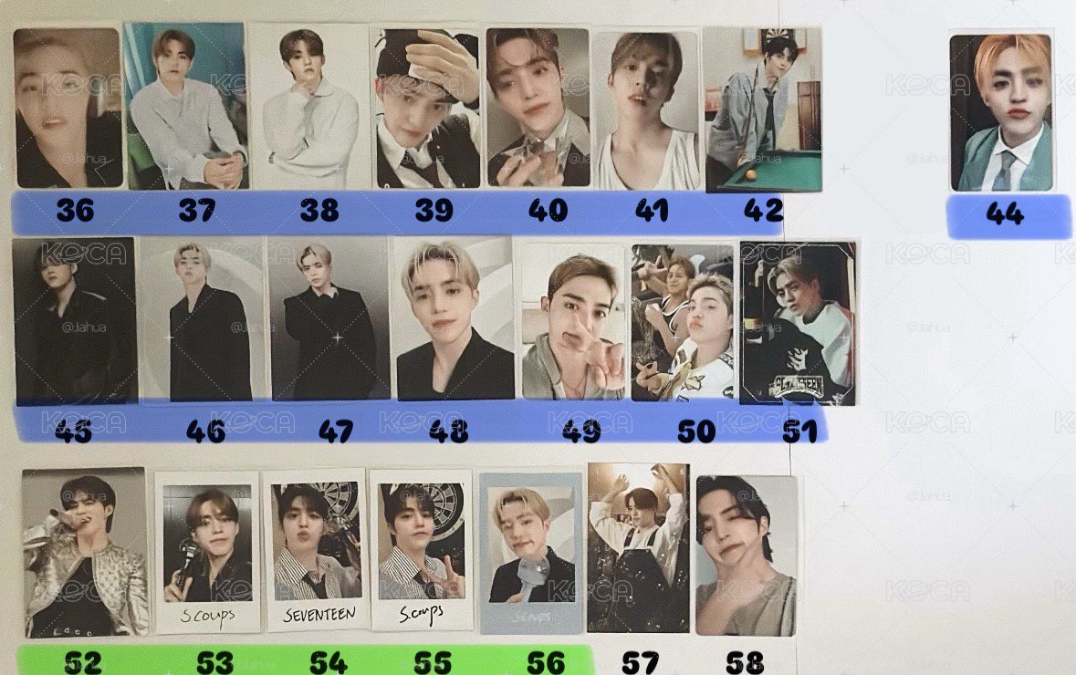 出Seventeen 卡！多喆奎碩（請看內文