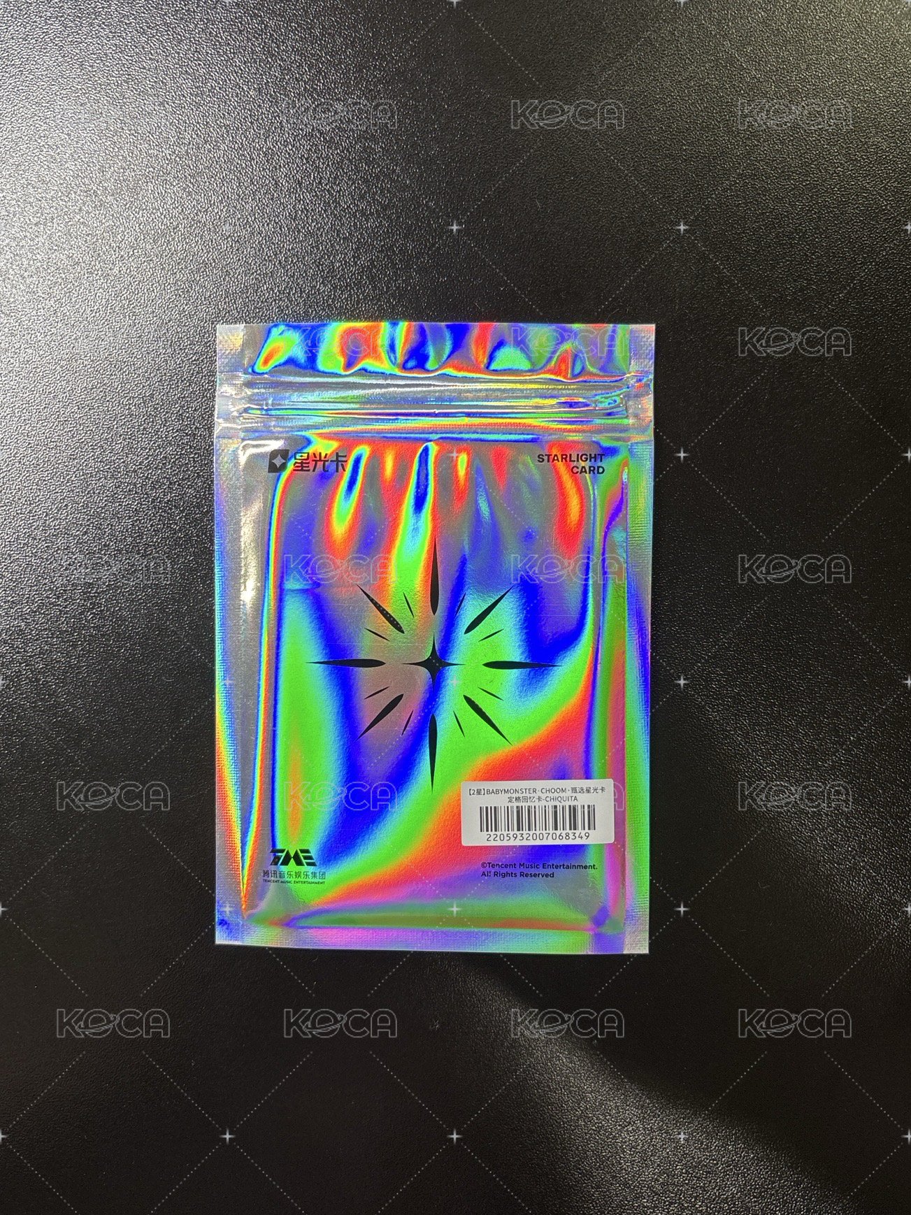 춤 (CHOOM) QQ音樂 二星 星光卡 定格回憶卡（原包裝出貨）