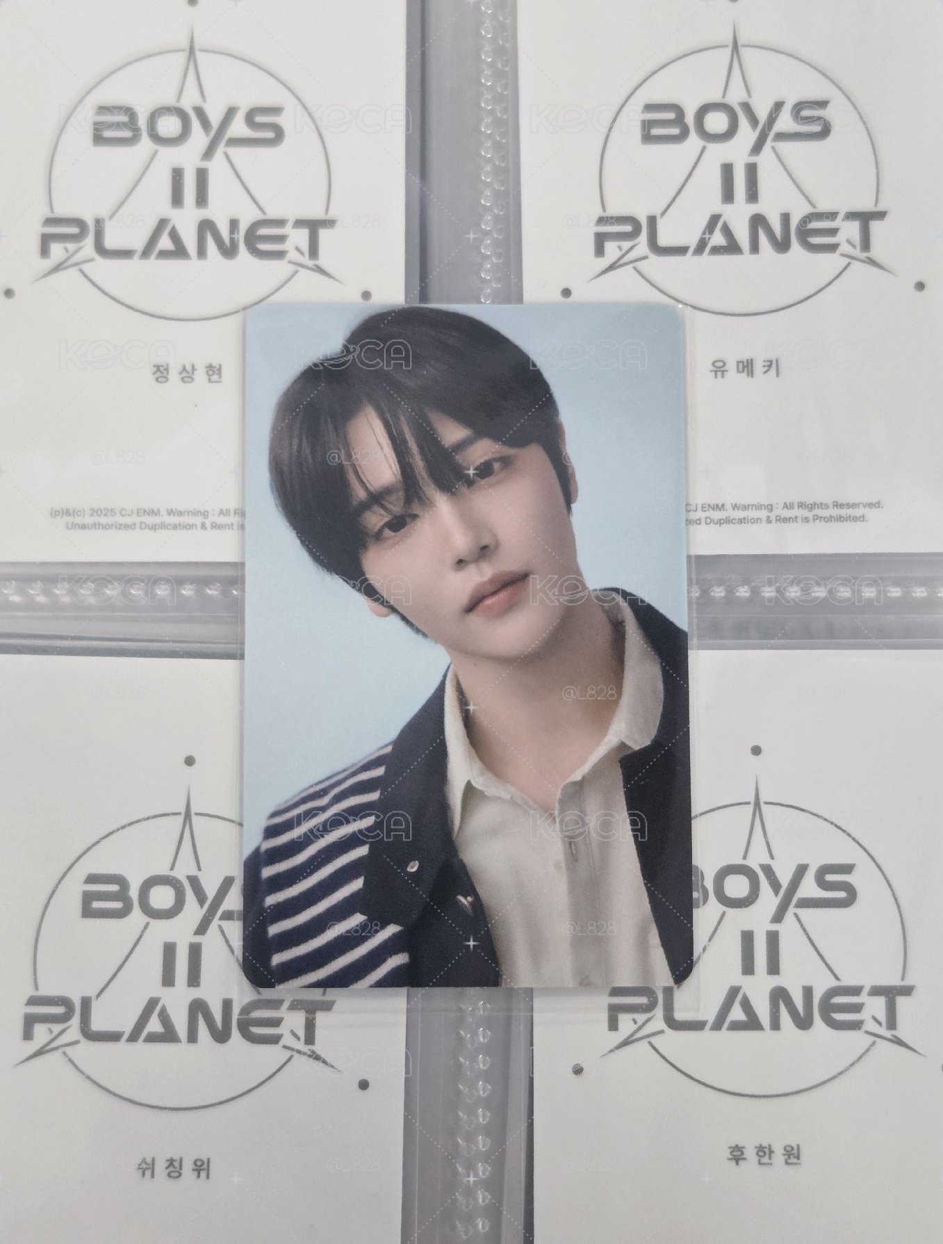 BOYS ll PLANET 아카이브展覧 AFTER;JOURNEY in 首爾 第二周 #1 周邊卡 