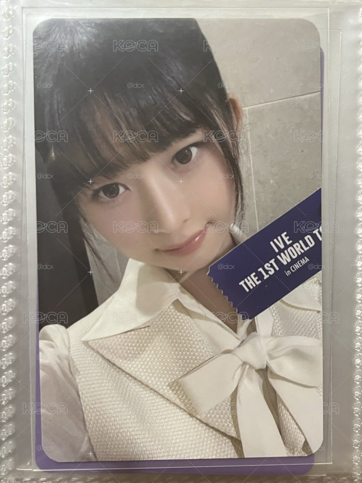 IVE 直井怜 Rei 世巡電影票卡