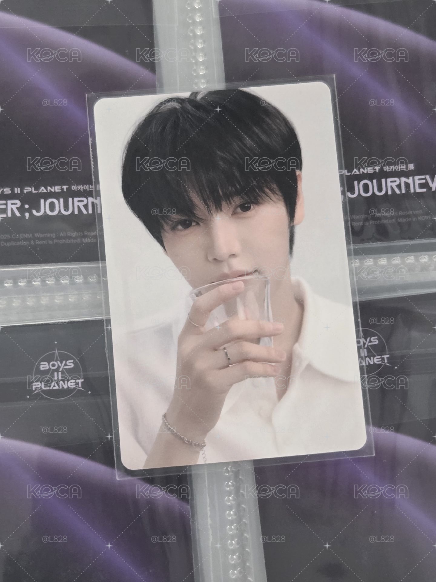 BOYS ll PLANET 아카이브展覧 AFTER;JOURNEY in 首爾 第一周 #9 周邊卡 