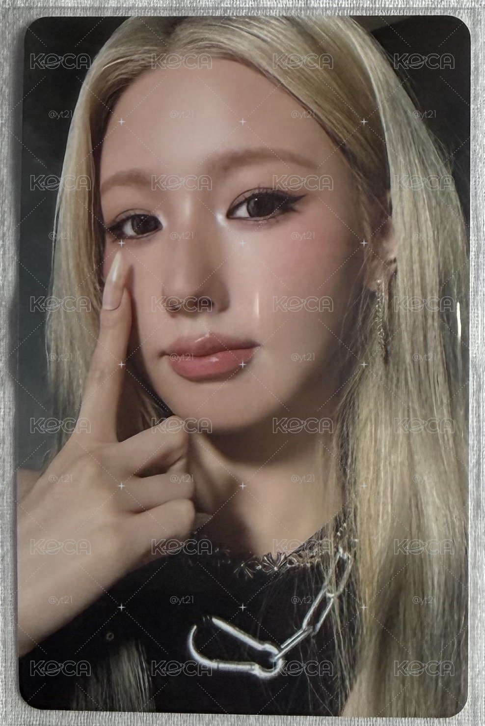 i-dle 薇娟 minini baby吊飾卡