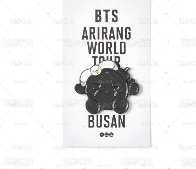 BTS 釜山限定海鷗磁鐵