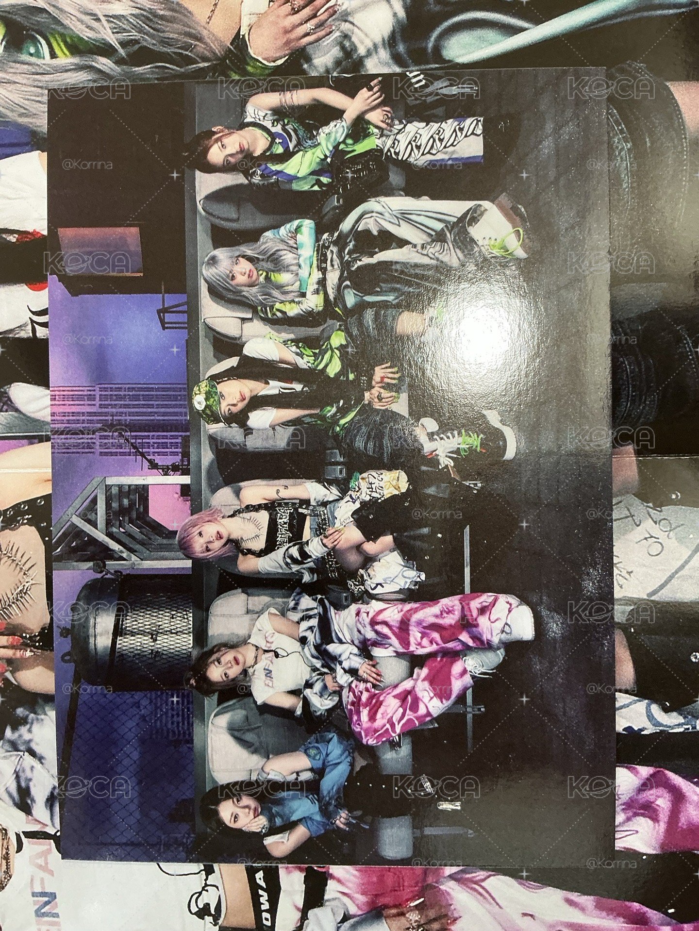 We go up專輯名信片