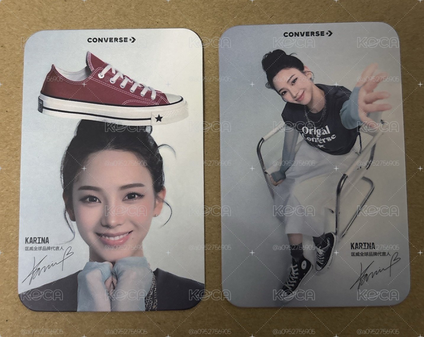 Converse 代言卡