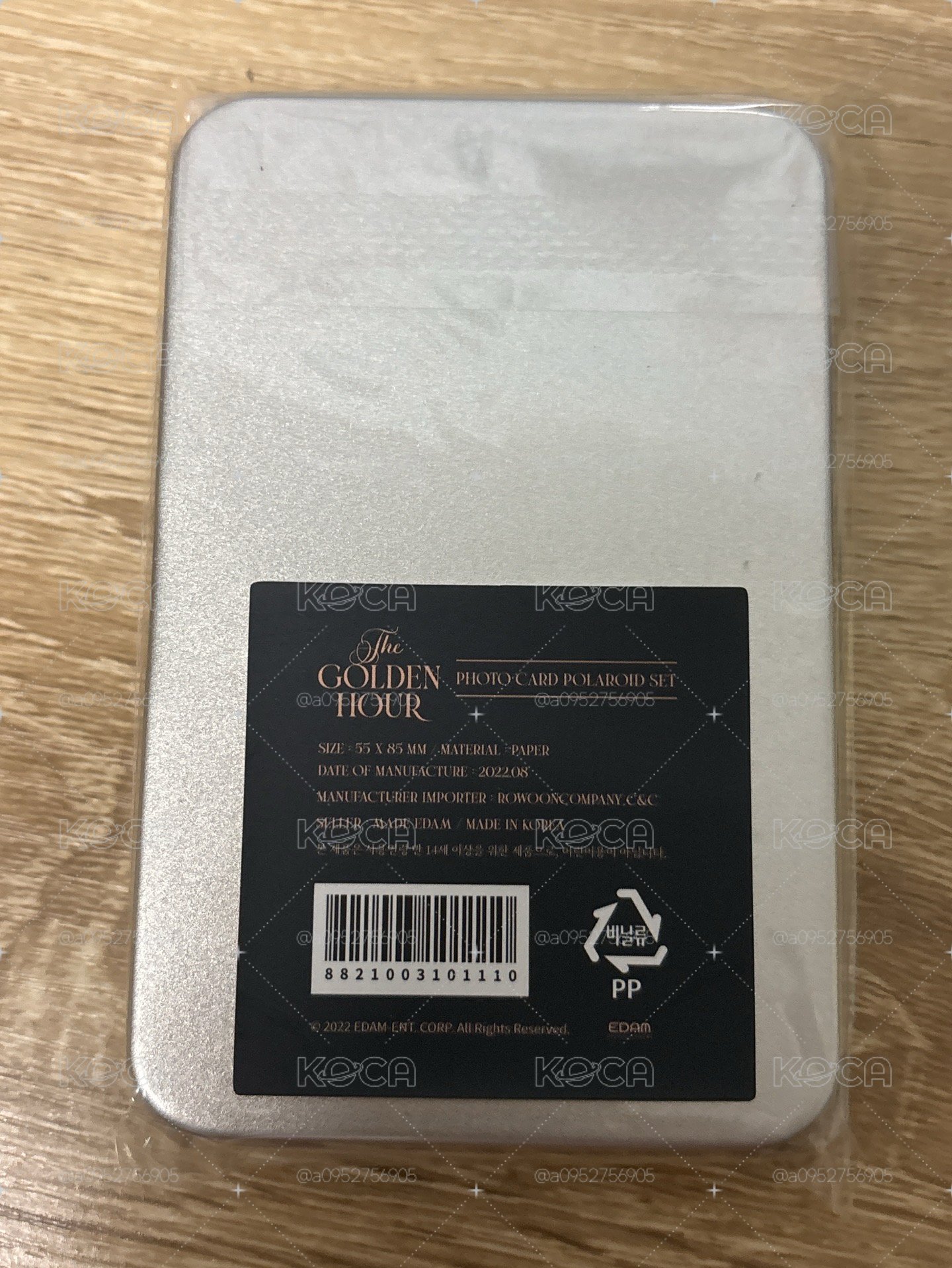 （未拆）22’ 演唱會 周邊卡 鐵盒卡