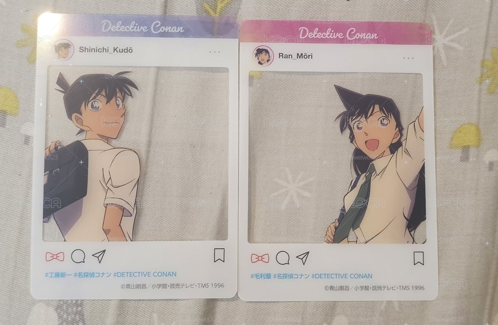 名偵探柯南 透卡 新蘭