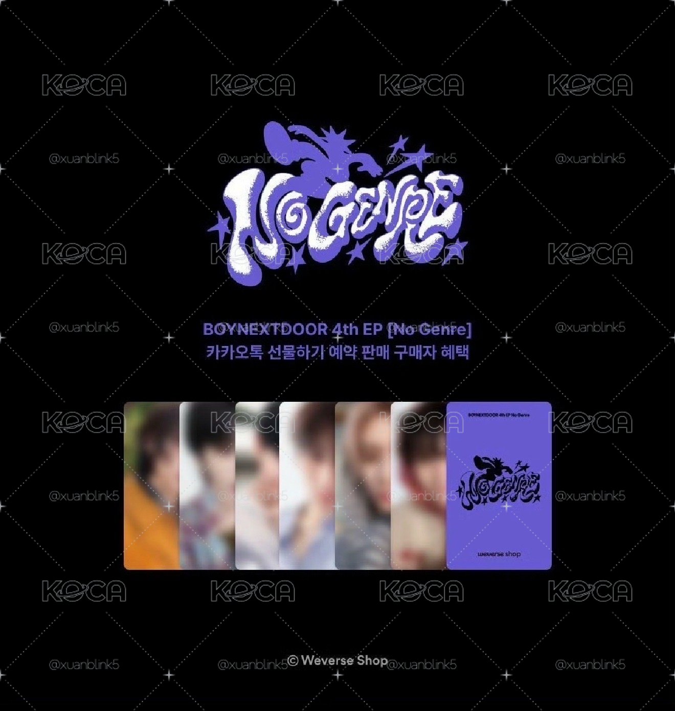 No Genre kkt 整套特典