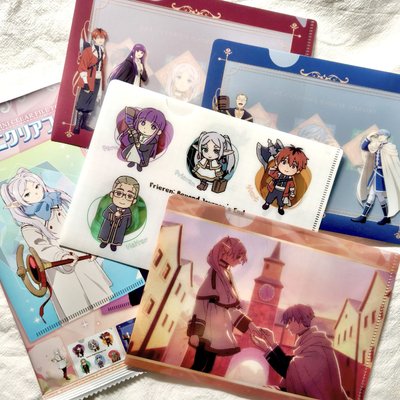 ฅ^ ･ﻌ･ ^ฅ 【現貨】葬送的芙莉蓮日本正版 Ensky 迷你A6資料夾 確認款 芙莉蓮 欣梅爾 費倫 修塔爾克
