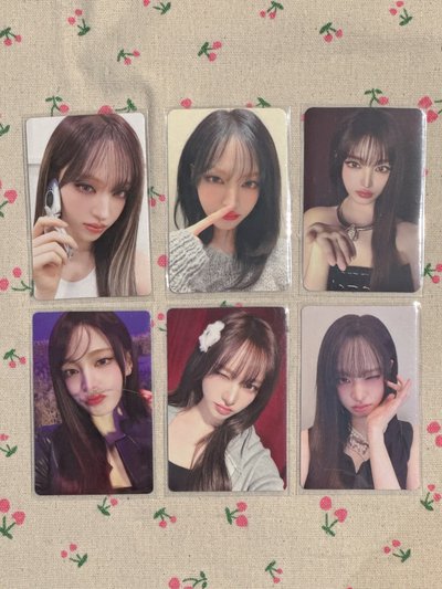 Ive Liz 0418大阪場限、wm5.0幸運、ny1.0簽售、am2.0簽售、yeti幸運、世巡滿額卡