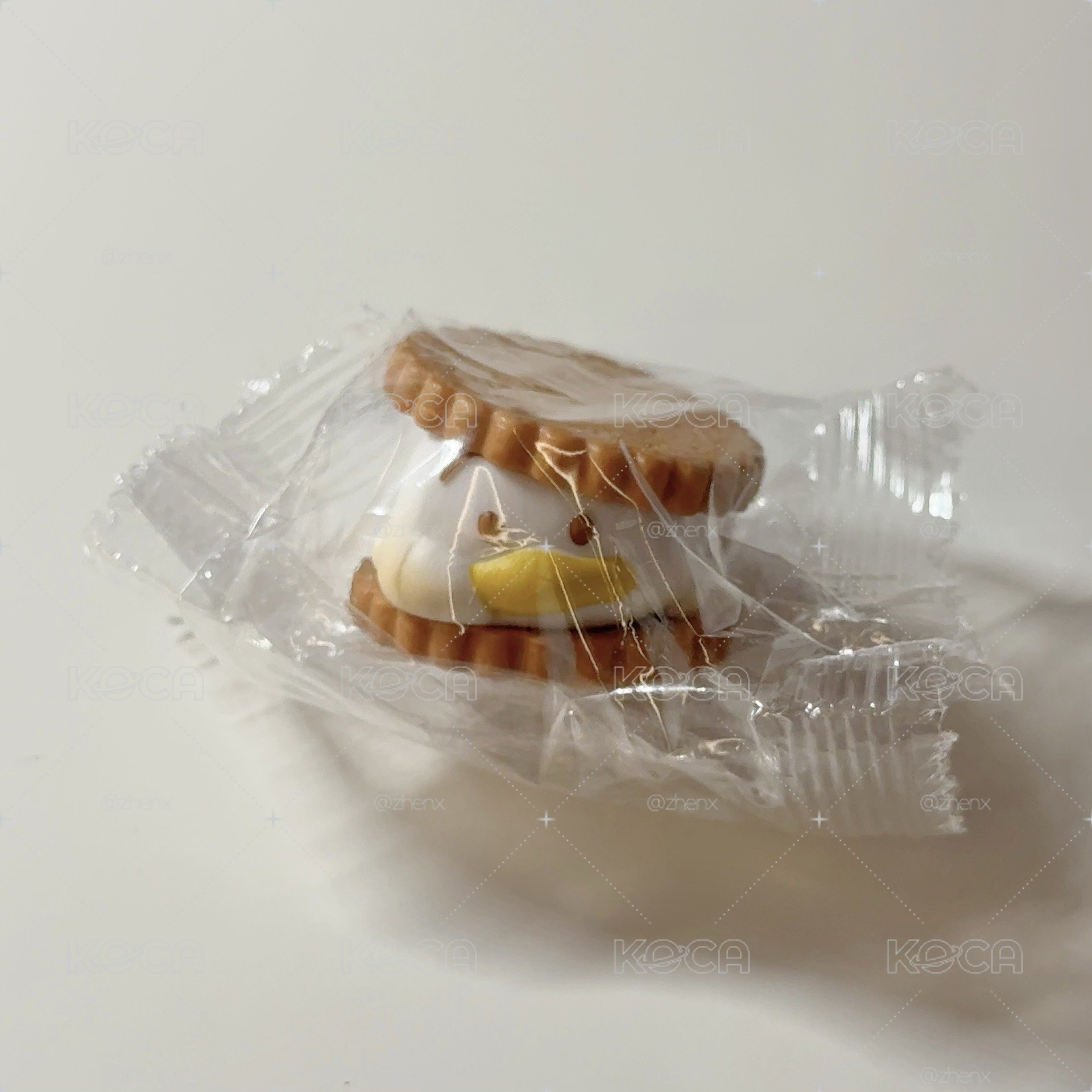 貝克鴨 烤棉花糖餅乾公仔