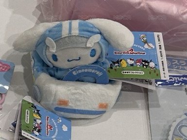 【日本正版】三麗鷗 Super Cute Adventures 賽車掌上娃娃 娃娃+車車套組 大耳狗