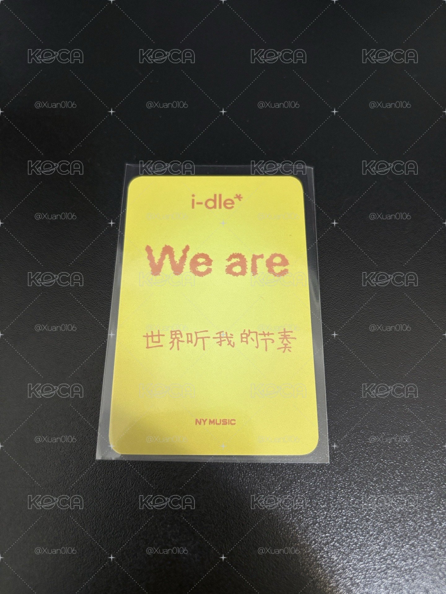 小娟 迷八楠藝 上海線下簽售卡 