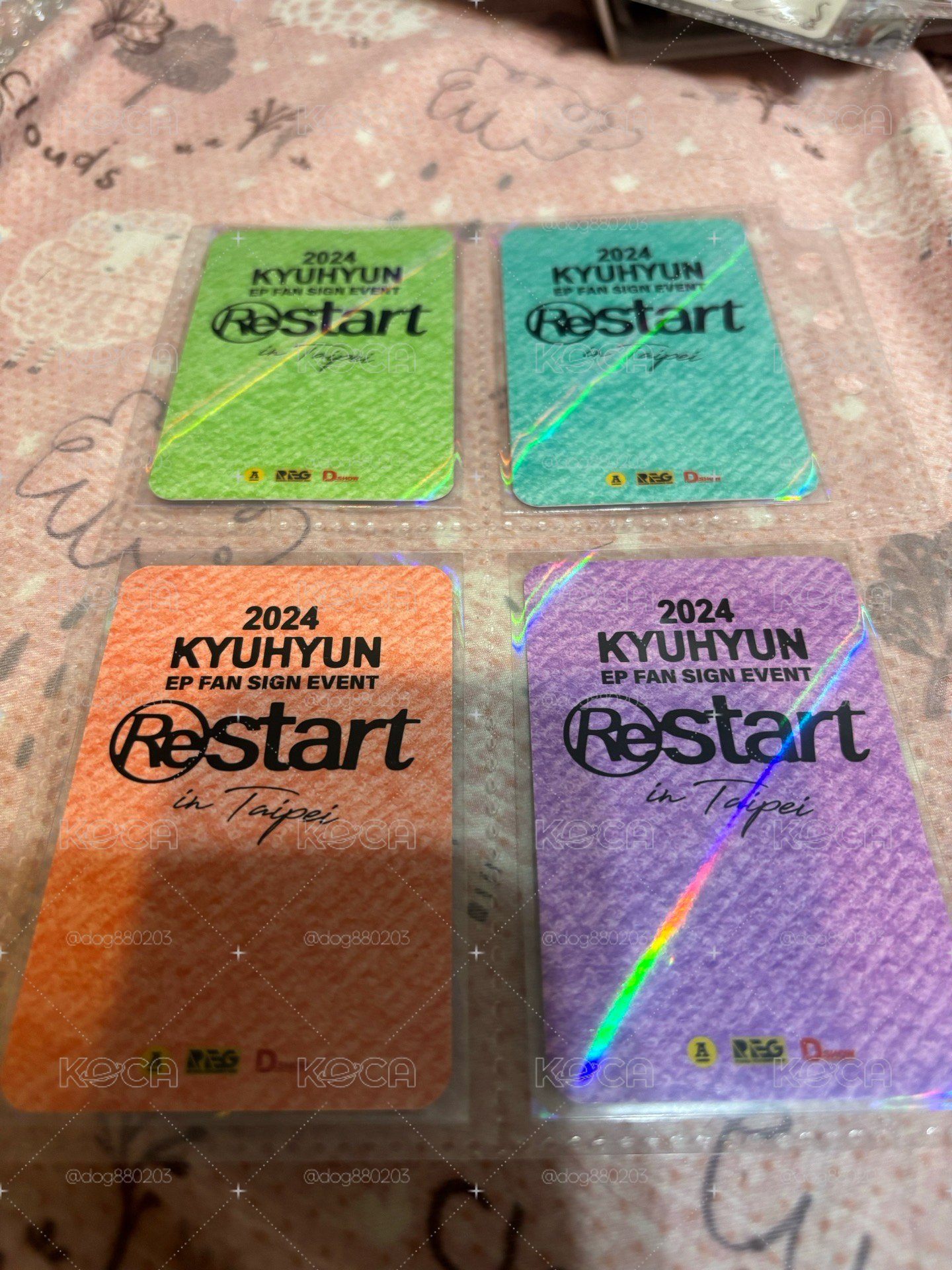 圭賢 Restart   臺北 簽售卡 