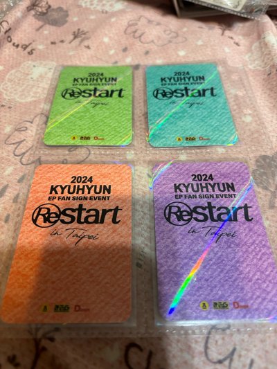 圭賢 Restart   臺北 簽售卡 
