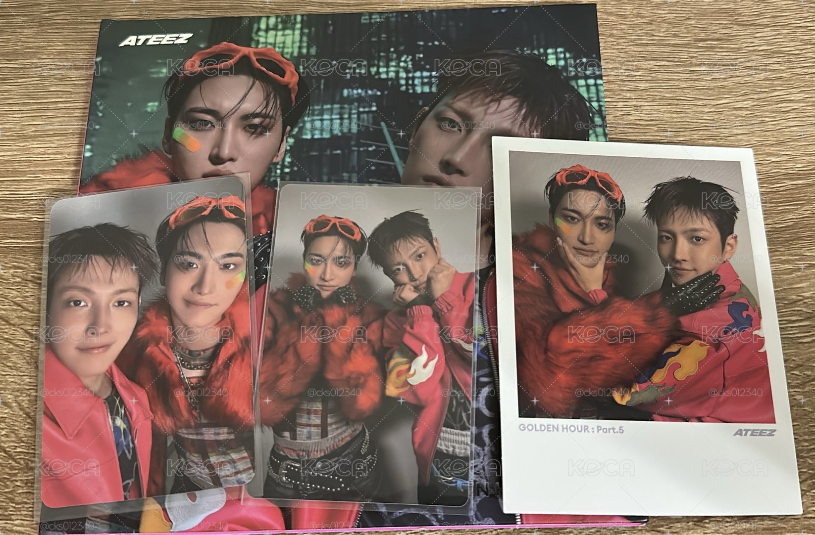 ateez小卡們