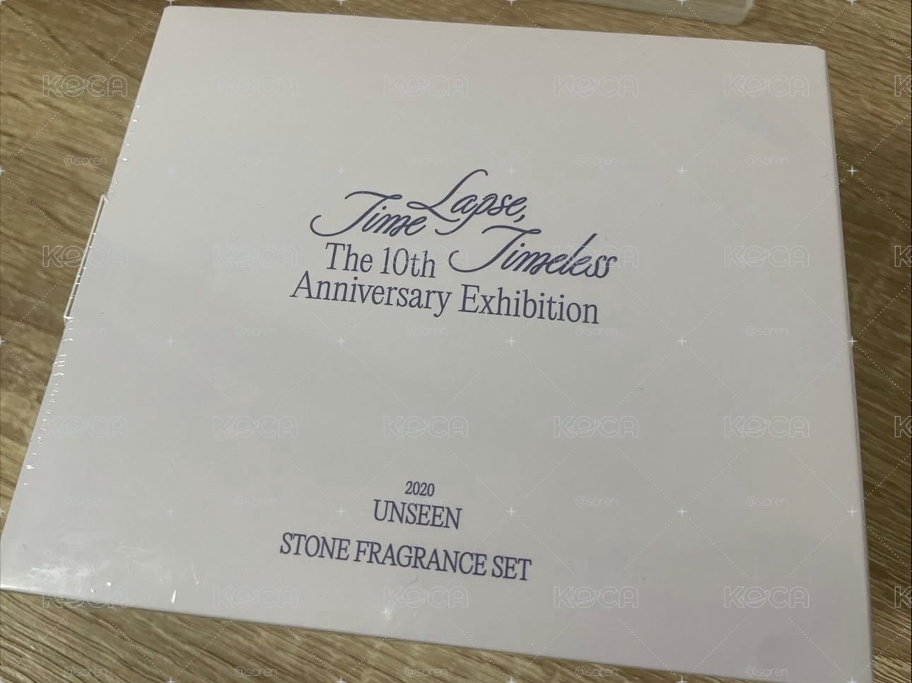 全新未拆 10週年展覽 擴香石 