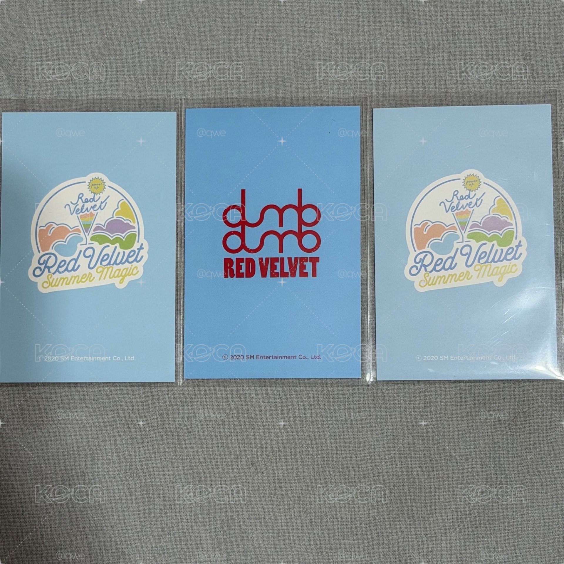 Red velvet 魔法精靈 滿額卡 