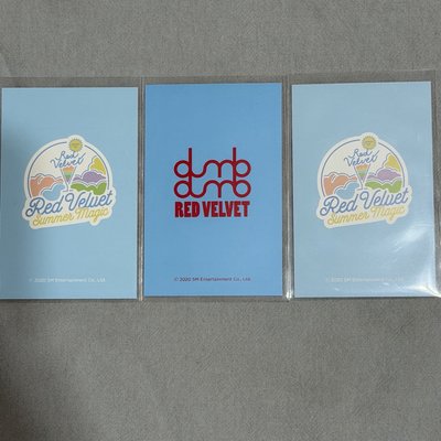 Red velvet 魔法精靈 滿額卡 