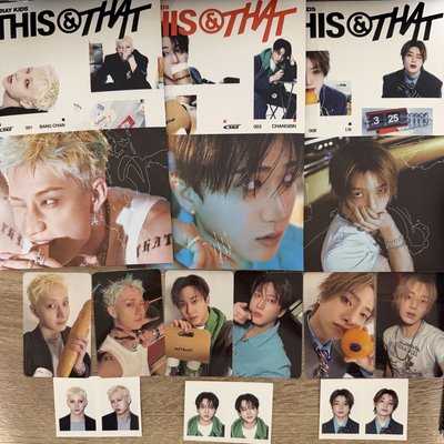 Stray kids this&that & ver  已拆 單封