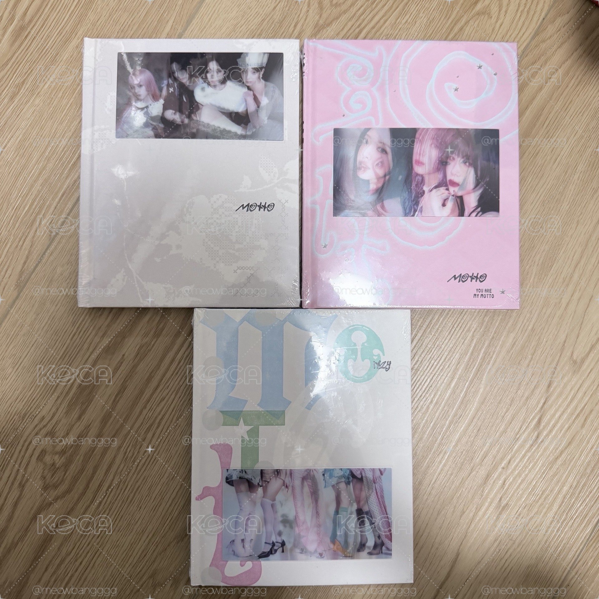 ITZY Motto 專輯 全新未拆 一套3版各1