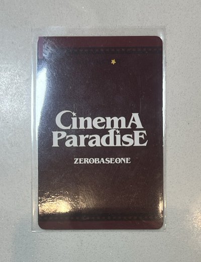 CinemA ParadisE 幸運卡