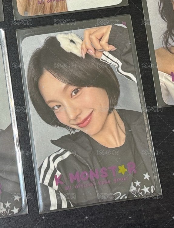 wm 1.0 線上 簽售 絨毛髮夾 YEJI 