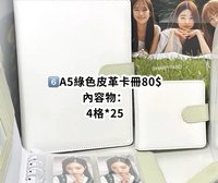 6️⃣A5綠色皮革卡冊