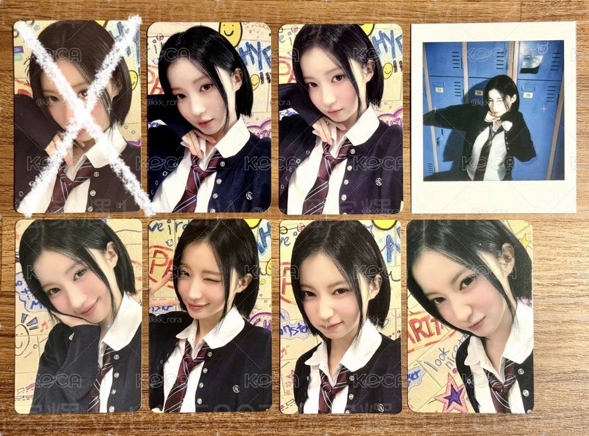 Really Like You 同款造型小卡