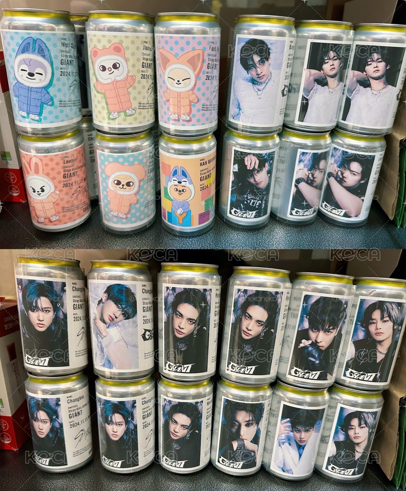 [現貨] 日本 隨機販賣機 飲料貼紙罐
