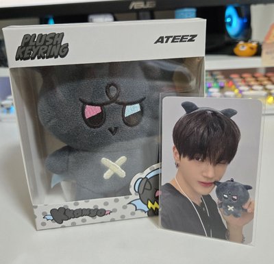 ATEEZ MIGHTEEZ 友榮 吊飾娃(含卡)