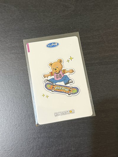LUN8 迷你三輯 km 台北一對一畫室活動 簽售卡
