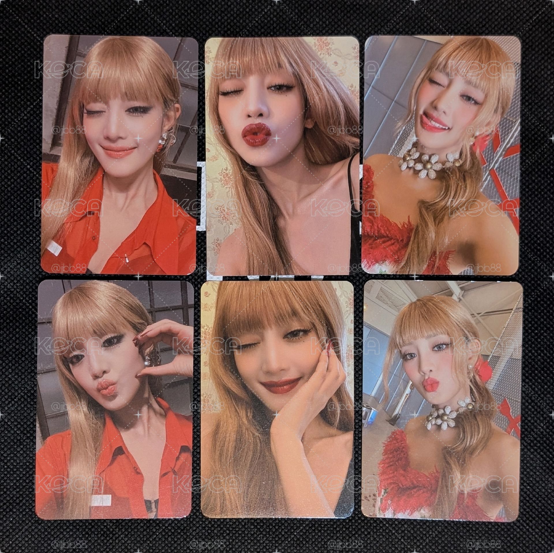 I LOVE 專卡 妮 一套6張