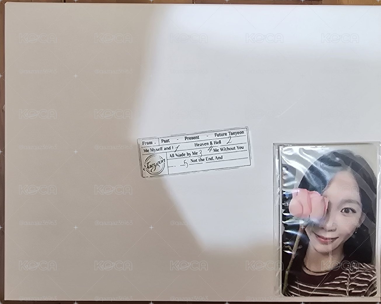 金太妍 The Tense DVD