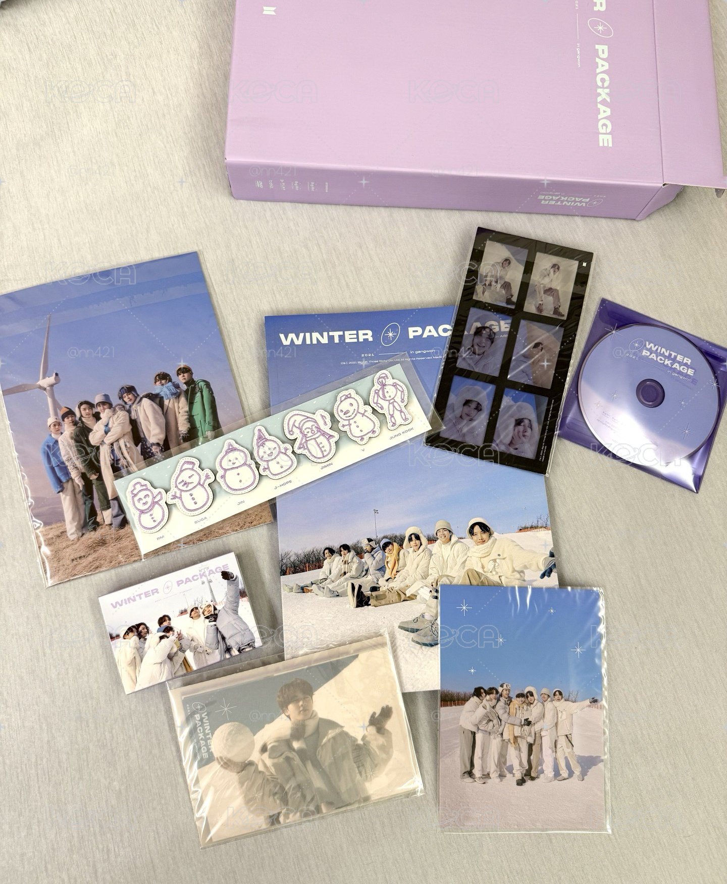BTS 2021冬日寫真全套💜