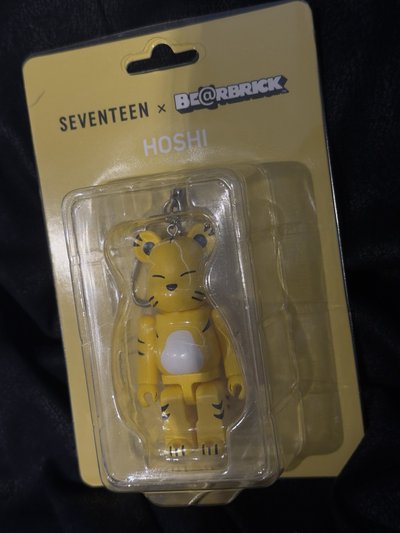 Seventeen X BE@RBRICK 庫柏力克熊  100% 鑰匙圈吊飾 Hoshi Jeonghan