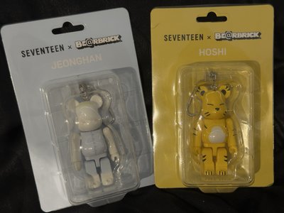 Seventeen X BE@RBRICK 庫柏力克熊  100% 鑰匙圈吊飾 Hoshi Jeonghan