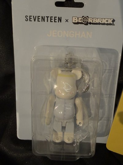 Seventeen X BE@RBRICK 庫柏力克熊  100% 鑰匙圈吊飾 Hoshi Jeonghan
