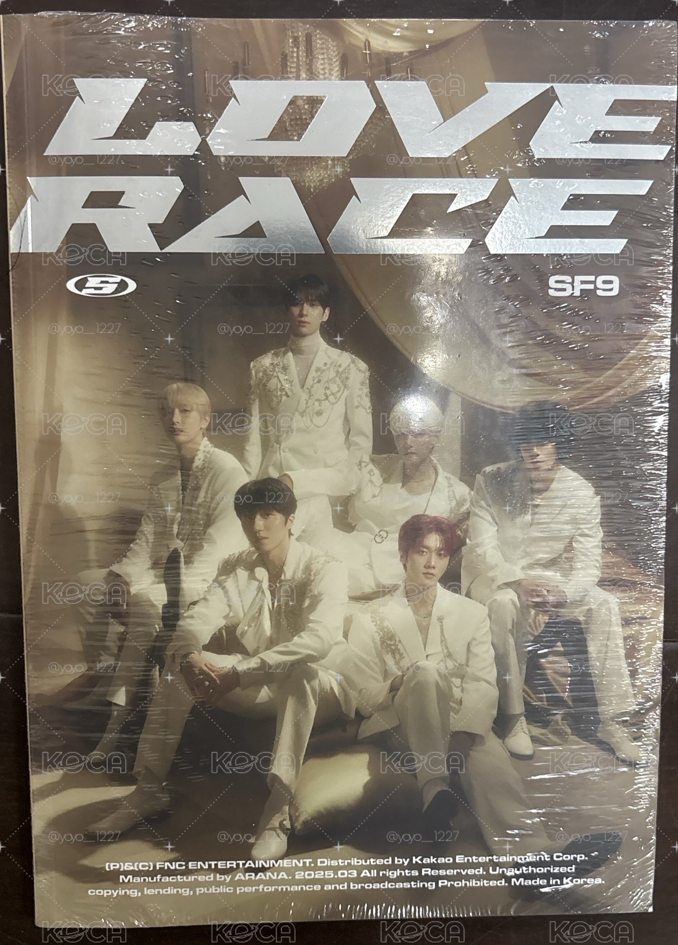 SF9 love race 專輯 