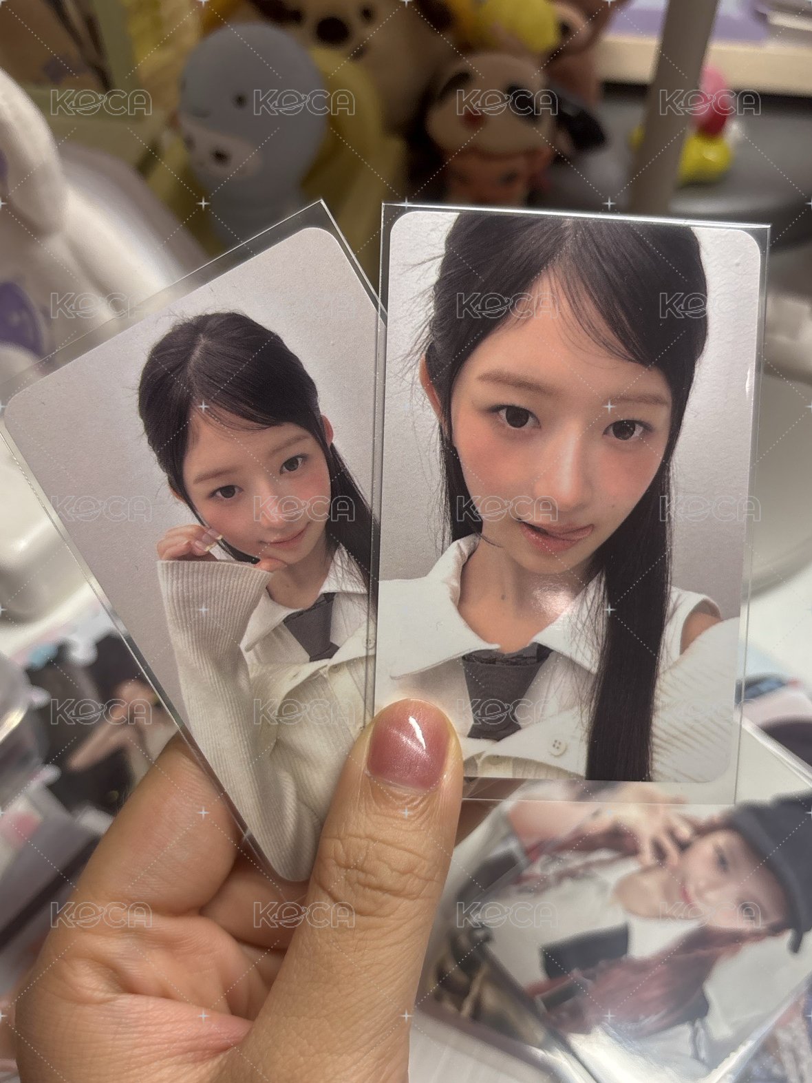 Luna代言卡兩張不拆