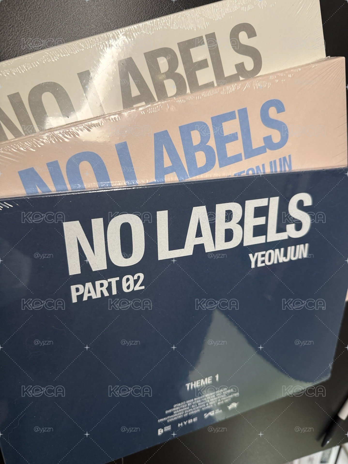 然竣 YEONJUN NO LABELS PART 02 日咖PB未拆全專 SET