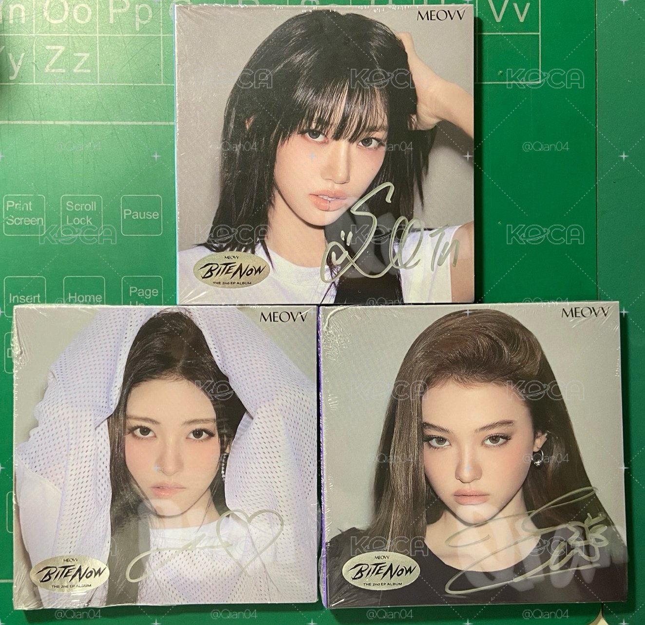 MEOVV 未拆親簽單封