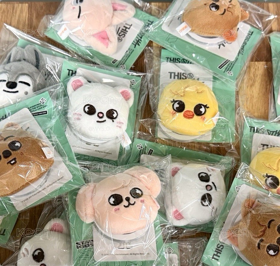 在韓現貨 skz 快閃店 手機支架含卡