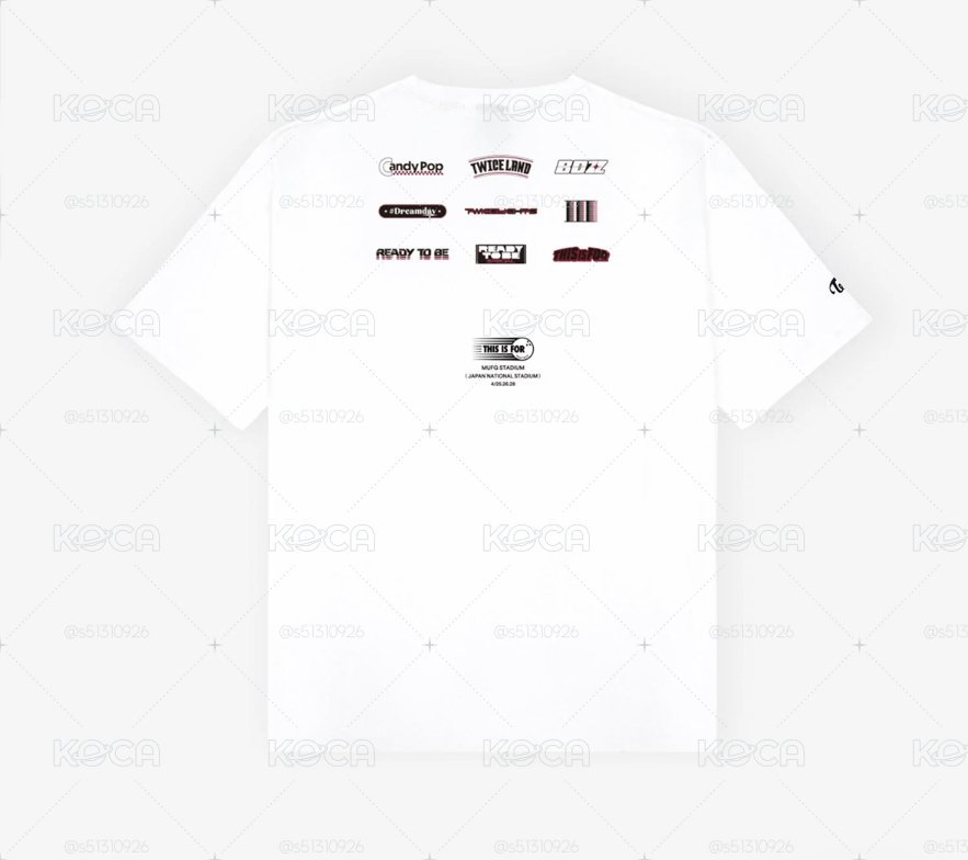 現貨速出🩷TWICE 新國立 尺寸S號 白T T-shirt